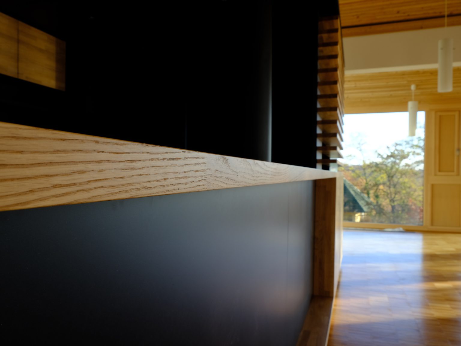 Tresen eiche detail vollholz